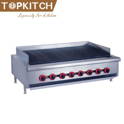 China Durable CE Approved Manual Control Commercial Freestanding Charbroiler Radiant Grill for sale