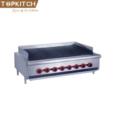 China Easily Assembled Heavy Duty Stainless Steel Restaurant Kitchen Using Commercial Gas Char Broiler for sale