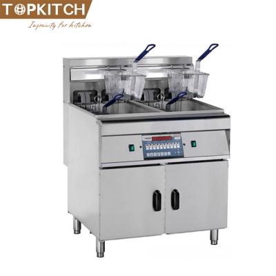 China CE Approval Hotels Large Capacity Commercial Deep Fryer With Thermostat for sale