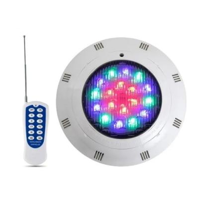 China IP68 sports stadiums led luces de piscina swimming underwater light with AC/DC 12V RGB remoter lamp waterproof led pool light RGB for sale