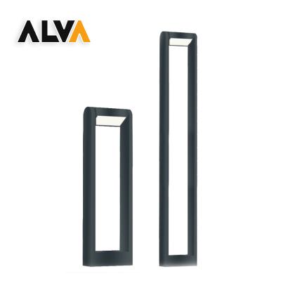 China ALVA 220-240V 10W LED Residential Garden Light IP54 Park Landscape Hotel Aluminum Waterproof Bollards 300mm 500mm 800mm Size for sale