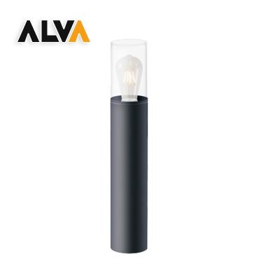 China ALVA LED Garden Light E27 CFL Filam Lamp IP54 Residential Aluminum Waterproof Park Landscape Hotel Bollards For Decoration 500mm Height for sale