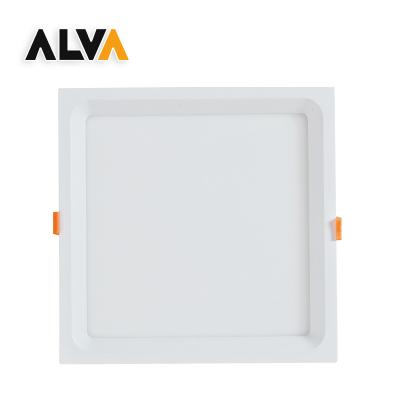 China Modern Ugr Downlight 3W 6W 9W 12W 15W 18W 24W Small Square SMD LED Anti-glare Recessed Small Spot Panel Light for sale