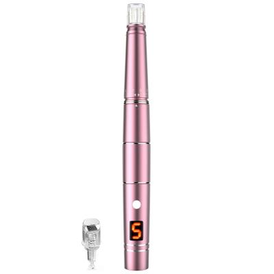 China VKK Anti-Puffiness Rechargeable Microneedle Electric Derma Pen Microneedling Pen Professional Radio for sale