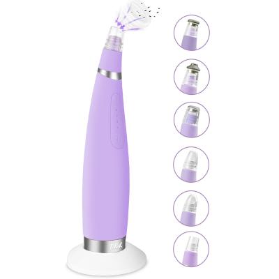 China Acne Treatment Vkk Customized Wireless Acne Removal Skin Face Blackhead Remover Vacuum Device Extraction Tool for sale