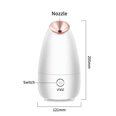 China Hot Sale Vaporizador Nano Ionic Salon Steamer Vkk Mist Steamer Hot Sale Facial Machine for sale