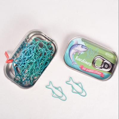 China School Sardines Shape Metal Paper Clips with Best Price for sale