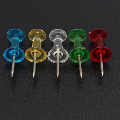 China Multicolor Wire/Stainless Steel/Brass Push Pins Drawing Pins For Notice Cork Board Map for sale