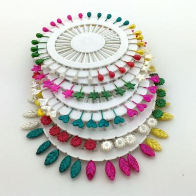 China Hot selling wire bead corsage head pins with differen shape for sale