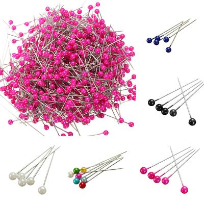 China Iron Wire Wholesale Plastic Sheet Form Main Straight Color Beading Needle for sale