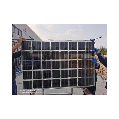 China Factory Price Cheap PVB Double Glass Solar Panel 1480*1000*5+5mm High Transparent for sale