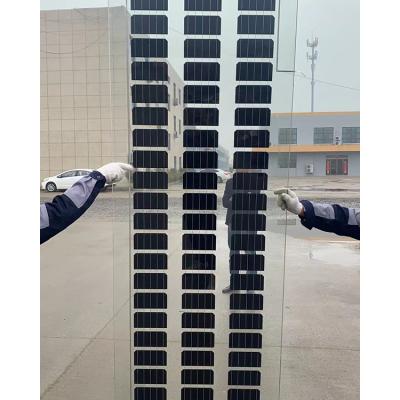 China Super Hot Selling PVB 2200*800*4+4mm Size With High Transparency Solar Panels for sale