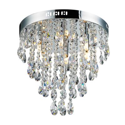 China Wholesale Modern Lead Crystal Nordic Luxury Decorative Indoor Vintage Pendant Light for sale