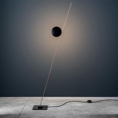 China American Post Modern Contracted Living Room Art Floor Lamp Web Celebrity Floor Lamp for sale