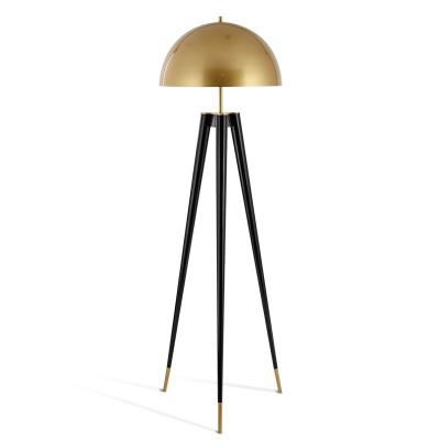 China Modern post-modern designer creative desk contracted living room study metal individual character tripod decorate floor lamp for sale