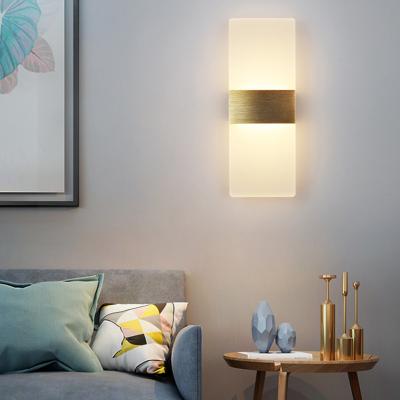 China Lighting Works Contemporary Deco Lighting Effect Up Sconce Down Mounted Modern Interior Led Wall Lamps for sale