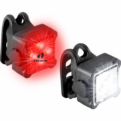 China Waterproof bicycle front and rear lights, easy to install, suitable for men and women for sale