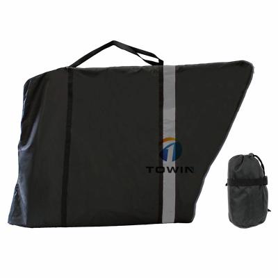 China Durable folding bicycle bag, handy travel case, can be used for air travel, transportation for sale