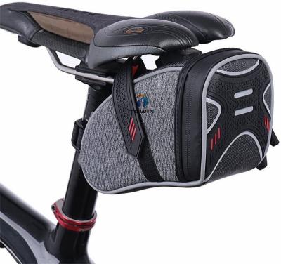 China Outdoor Recycling Customize Bike Saddle Bag Bicycle Seat Pack Tool Case For Bike Recycling Bag for sale