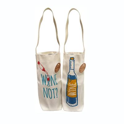 China New Waterproof Organic Fashion Insulated Travel Wine Carrier Tote Bag for sale