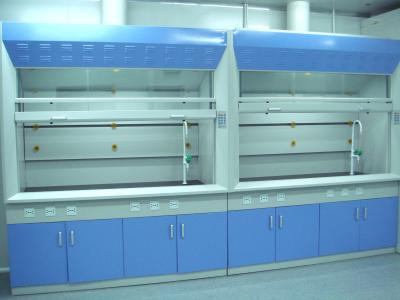 China 1.0 mm Cold Rolled Steel Chemical Fume Hood , Lab Fume Cupboard for sale