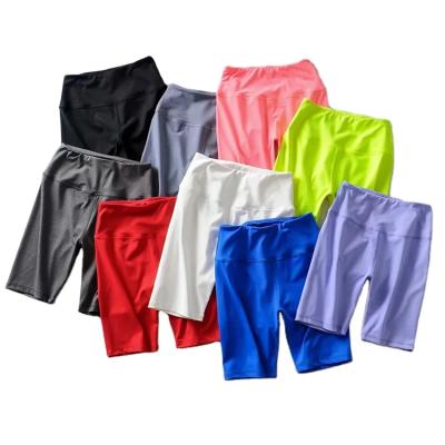 China Multi Color Anti-wrinkle Sports Blank Biker Shorts Women for sale