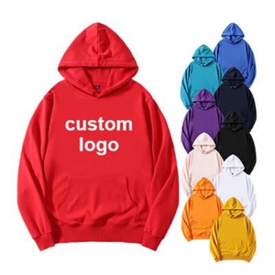 China QUICK DRY high quality pullover embroidery hot unisex unisex custom made printing 100% cotton hoodies for sale