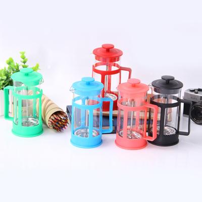 China Sustainable Wholesale PP Glass French Tea Maker Filter Press Coffee Make Pot for sale