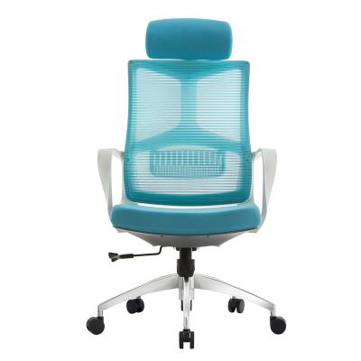 China Wholesale AJ High Mesh Executive Ergonomic Computer Chair Extended Folding Swivel Office Swivel Office Back Chair With Footrest for sale