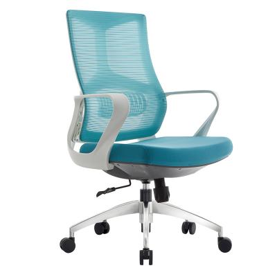 China Wholesale Custom Adjustable Back Chair Rotating Mesh Executive Ergonomic Computer Chair Extended Blue AJ Flight 2022 High Swivel Office Chair for sale