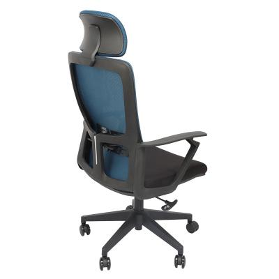 China AJ Flight Wholesale Price Office Chair Mesh Swivel Adjustable Ergonomic Office Swivel Chair With Headrest for sale