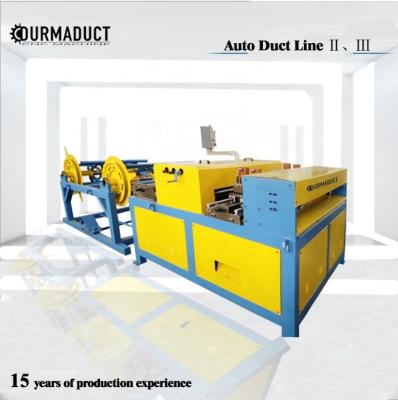 중국 HVAC Square Duct Production Line Air Duct Manufacturer Auto Line 3 판매용