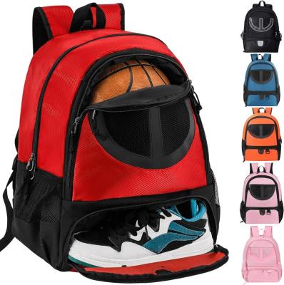 China Waterproof best elite pro personalized gear youth large big men's travel duffle basketball book bag backpack for ball for sale