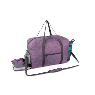 China Nylon purple large women academy messenger waterproof crossbody gym tote shoulder sling sport duffle bag for travel golf bike for sale