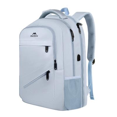 China With USB 15.6 16 17 inch designer work business carry on travel canvas backpack laptop computer bag for men women ladies for sale