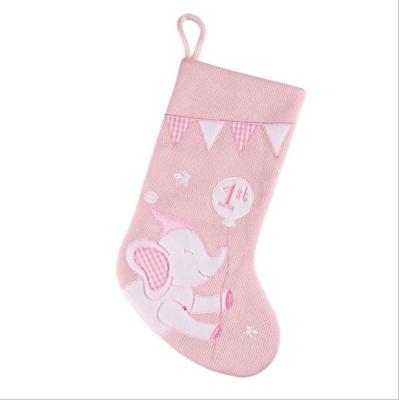 China Christmas Decoration Merry Christmas Decoration Supplies Monogrammed Christmas Promotional Stocking for sale