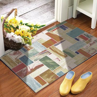 China 2021 China Factory Wholesale Washable Polyester New Arrival Absorbent Floor Mat For Bathroom for sale