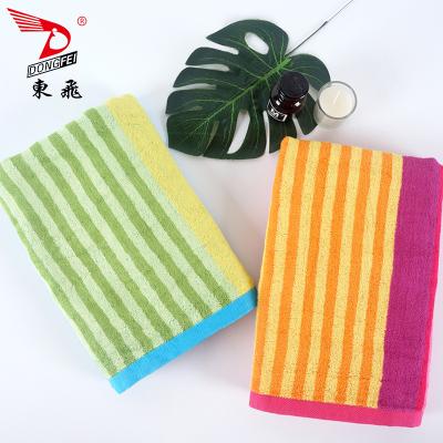 China Large size extra large qualitycustom wholesale cotton bars beach towels for sale