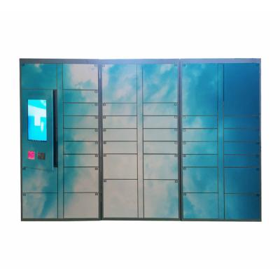 China Outdoor SRI or Stainless Steel Parcel Delivery Lockers Digital Electronic Parcel Boxes Share Drop Box for sale