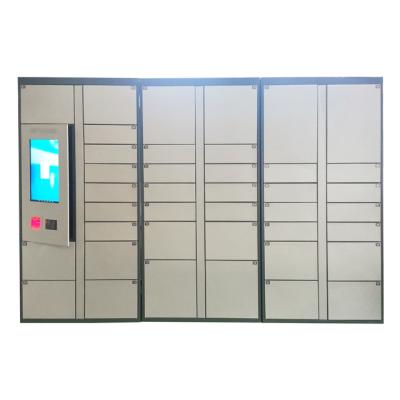 China CRS or Stainless Steel Smart Parcel Delivery Lockers with Security Camera and Remote Control Free Use for sale