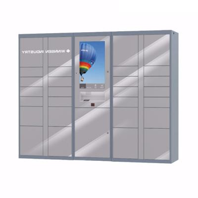 China CRS or Stainless Steel Airport Parcel Delivery Electronic Lockers for Delivery Service, 24 Hours Available for sale