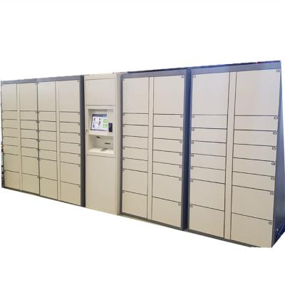 China SRI Or Stainless Steel CE / FCC Certified Computer Based Electronic Port Key Port Luggage Storage Lockers For Public for sale