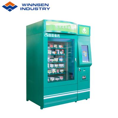 China Winnsen Universal Selling Vending Machine Mask Vending Machine Pharmacy Store Madical Facial Vending Machine for sale