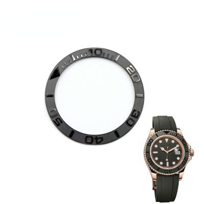 China New TOP grey/black ceramic bezel insert for 38mm 116655 YACHTMASTER OYSTERFLEX 38mm 116655 for sale