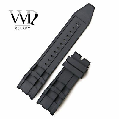 China Wrist Watch Rubber Band 26mm Black For Invicta Pro Diver 6986-6991-6996-17566 for sale