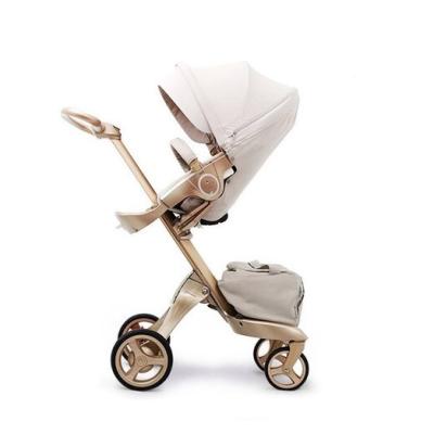 China Polyester Quality Nice Baby Stroller With Carry Cradle Baby Pram for sale