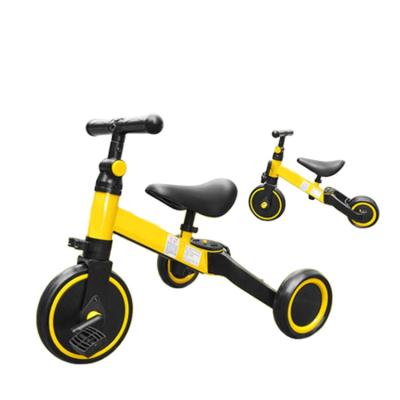 China Ride on Toy Children's Tricycle Bike 1-3 Years Old Baby Toddler Balance Car Three-in-One Stroller Bike for sale