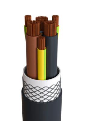 China Type ROTOLON (SMK) (N)TSCGEWOEU Reeling Crane Power Cable 3.6/6kV for sale