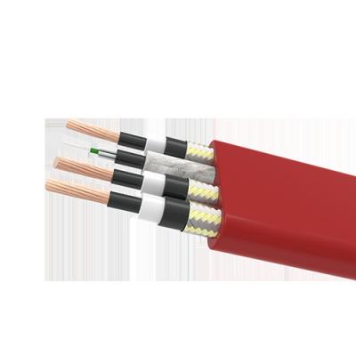 China Corrosion Resistant Low Smoke Zero Halogen Cable LSZH Flat Cable for sale