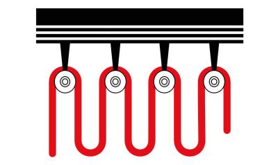 China Type Festoon-Flex PUR-HF D12Y11Y Cable PUR Sheathed For Festoon System For Use As Energy And Control Cable In Festoon for sale